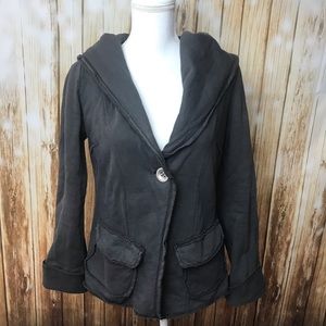 Raw Earth Wild Sky gray jacket organic cotton USA